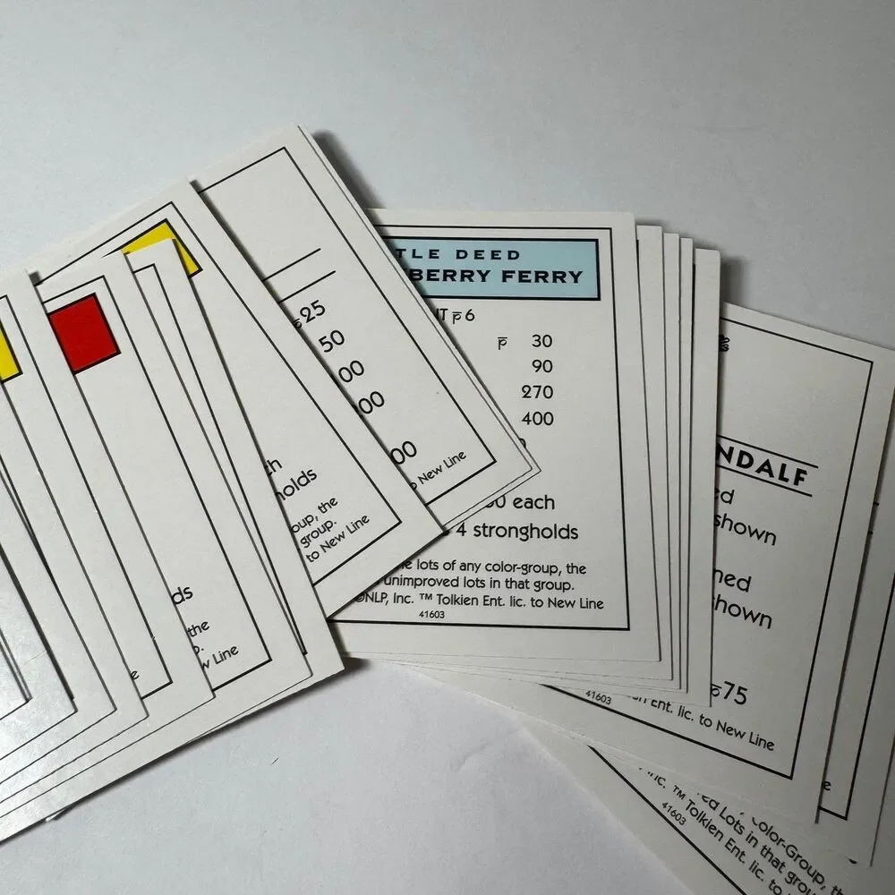 Hasbro 2003 monopoly